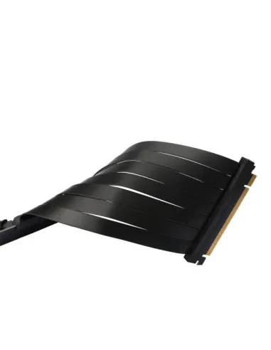 PHANTEKS PCIe&nbsp;x16&nbsp;Riser Flachband-Kabel, 90 Grad, 22cm - schwarz