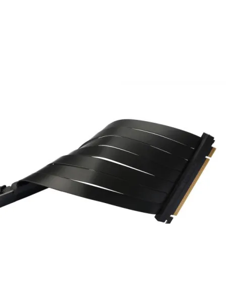 PHANTEKS PCIe&nbsp;x16&nbsp;Riser Flachband-Kabel, 90 Grad, 22cm - schwarz