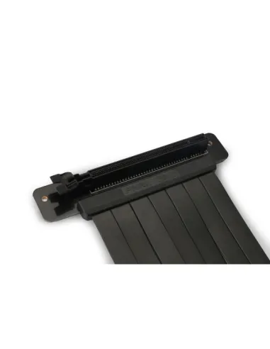 PHANTEKS PCIe&nbsp;x16&nbsp;Riser Flachband-Kabel, 90 Grad, 22cm - schwarz