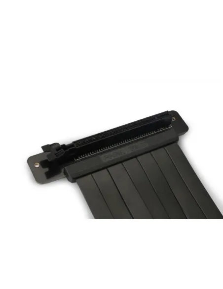 PHANTEKS PCIe&nbsp;x16&nbsp;Riser Flachband-Kabel, 90 Grad, 22cm - schwarz