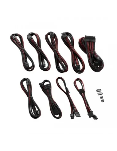 CableMod PRO ModMesh RT ASUS/Seasonic/Phanteks Cable Kits - schwarz/blutrot