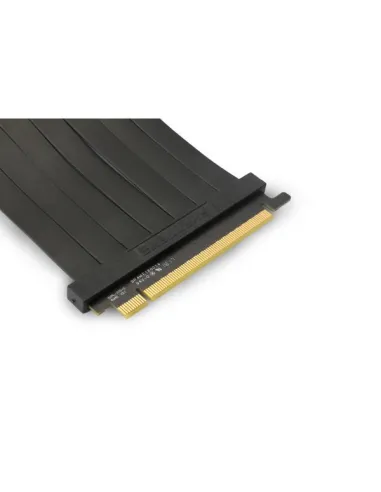PHANTEKS PCIe&nbsp;x16&nbsp;Riser Flachband-Kabel, 90 Grad, 22cm - schwarz