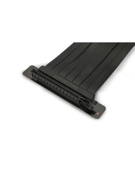 PHANTEKS PCIe&nbsp;x16&nbsp;Riser Flachband-Kabel, 90 Grad, 22cm - schwarz