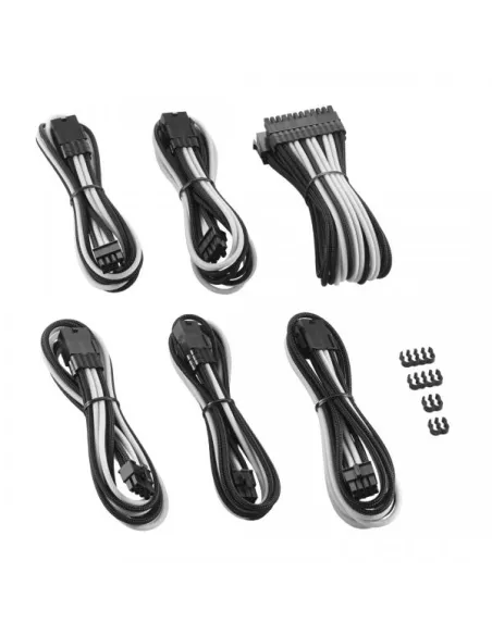 CableMod PRO ModMesh Cable Extension Kit - schwarz/weiß