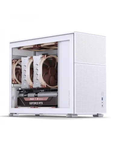 Jonsbo D31 MESH Micro-ATX Case, Tempered Glass - white