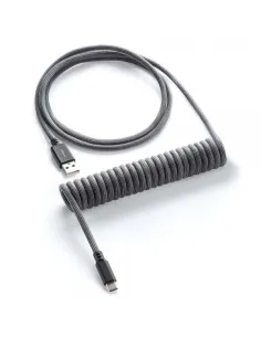 CableMod Classic Coiled Keyboard Cable USB-C to USB Type A, Carbon Grey - 150cm