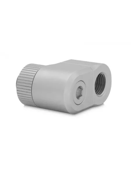 EK Water Blocks EK-Quantum Torque G1/4 Zoll doppel Verlängerungs Offset MF 21 - Satin Titanium