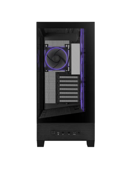 ASUS A31 Plus TG ARGB PC-Gehäuse, Midi-Tower, ATX, RGB, Tempered Glass - schwarz