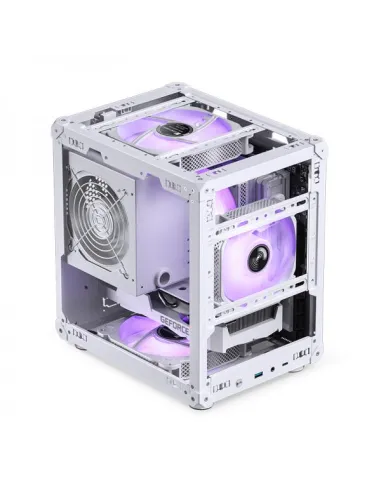 Jonsbo C6 Micro-ATX Case - white