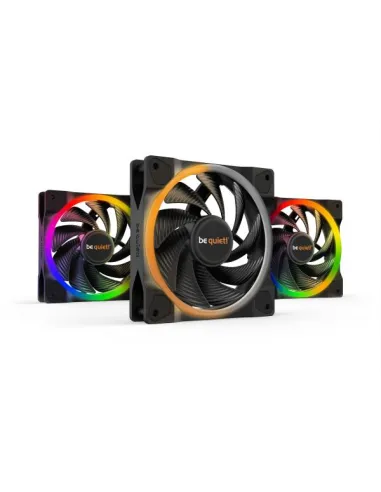 be quiet! Light Wings ARGB PWM Lüfter Triple Pack - 120mm, schwarz, High Speed