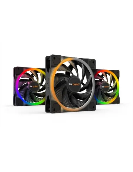 be quiet! Light Wings ARGB PWM Lüfter Triple Pack - 120mm, schwarz, High Speed