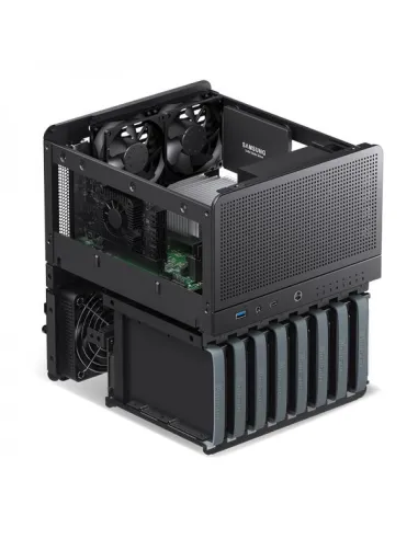 Jonsbo N3 NAS-Gehäuse - schwarz