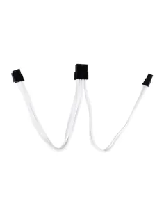 SilverStone 8-Pin-PCIe auf 6+2-Pin-PCIe Verlängerung - 250mm weiß