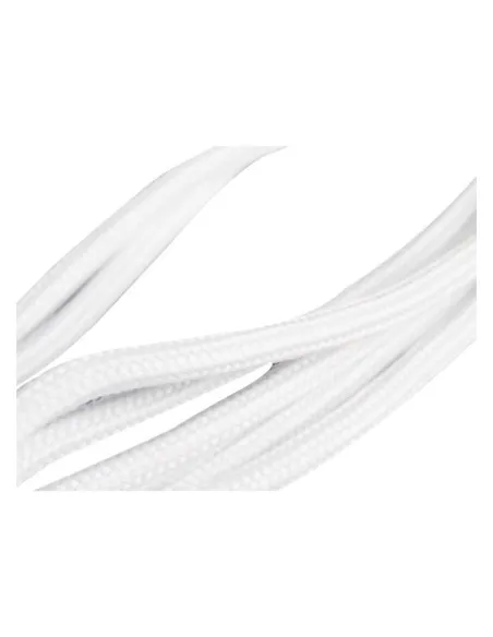 SilverStone 8-Pin-PCIe auf 6+2-Pin-PCIe Verlängerung - 250mm weiß