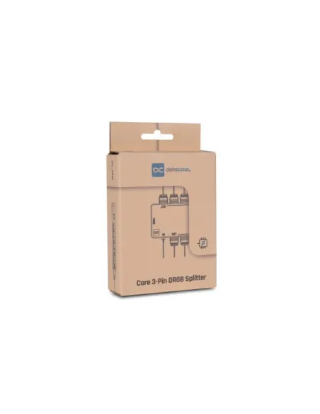 Alphacool Core 11x 3-Pin DRGB Splitter - schwarz