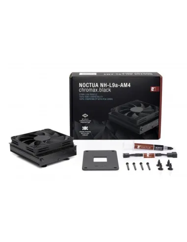 Noctua NH-L9a-AM4 chromax.black Low Profile CPU-Kühler - 92mm
