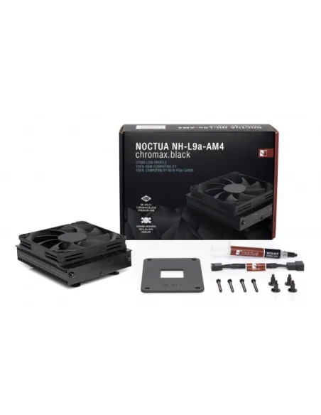 Noctua NH-L9a-AM4 chromax.black Low Profile CPU-Kühler - 92mm