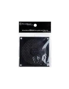 SilverStone 80mm Fan Grill und Filter Kit 2