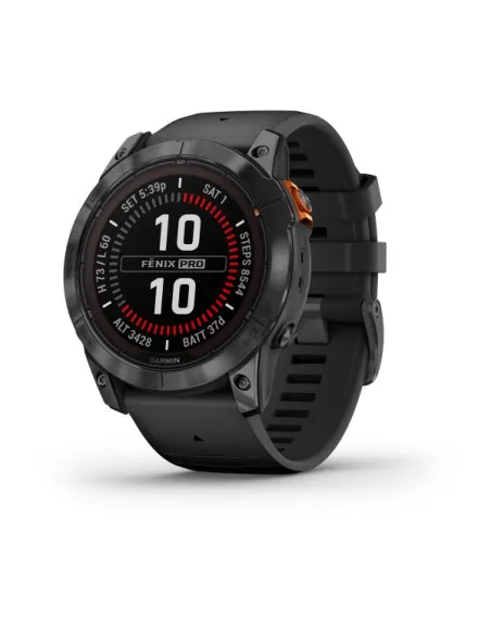 Garmin Fenix 7X Pro Solar (26mm) nero/grigio ardesia