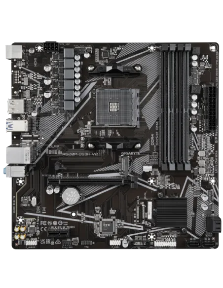 GIGABYTE Scheda madre A520M DS3H V2 - Supporta CPU AMD Ryzen serie