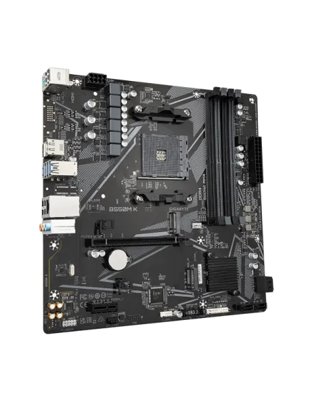 GIGABYTE B550M K Scheda madre - CPU AMD Ryzen 5000, fino a 4733 MHz