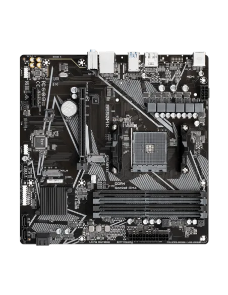 GIGABYTE B550M K Scheda madre - CPU AMD Ryzen 5000, fino a 4733 MHz