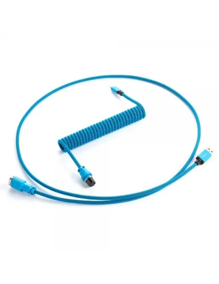 CableMod Classic Coiled Keyboard Cable USB-C to USB Type A, Midnight Black - 150cm