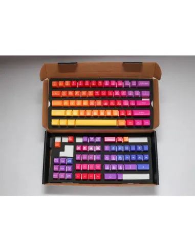 Ducky Afterglow ABS Double-Shot Keycap Set, US Layout