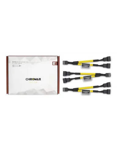 Noctua NA-SYC1 chromax.yellow Y-Splitterkabelset für Lüfter - gelb