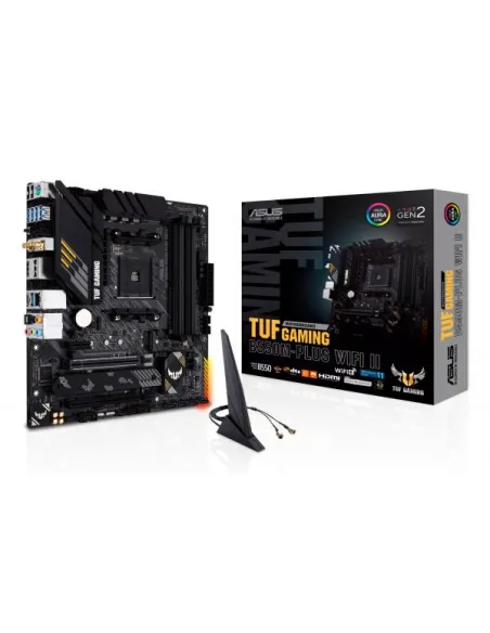 ASUS TUF GAMING B550M-PLUS WIFI II AMD B550 Socket AM4 micro ATX