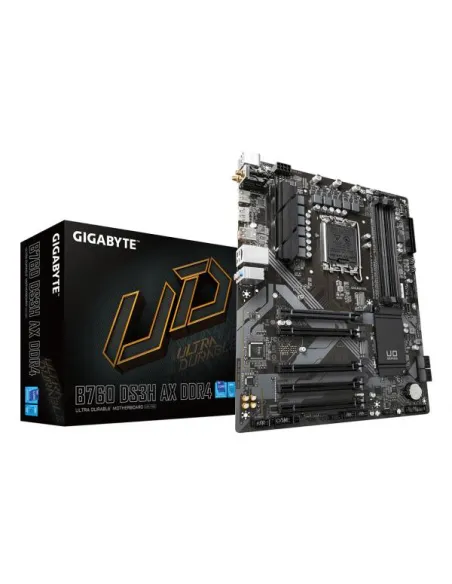 GIGABYTE B760 DS3H AX DDR4 Scheda Madre - Supporta processori Intel