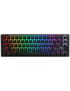 Ducky One 3 Classic Black/White SF Gaming Keyboard, RGB LED - MX-Red (US)