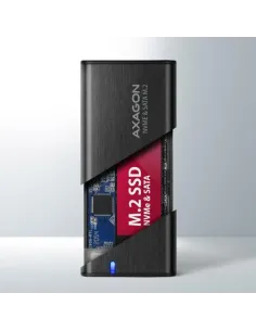 AXAGON EEM2-SB2 USB-C 3.2 Gen 2, M.2 SSD Gehäuse - schwarz 2