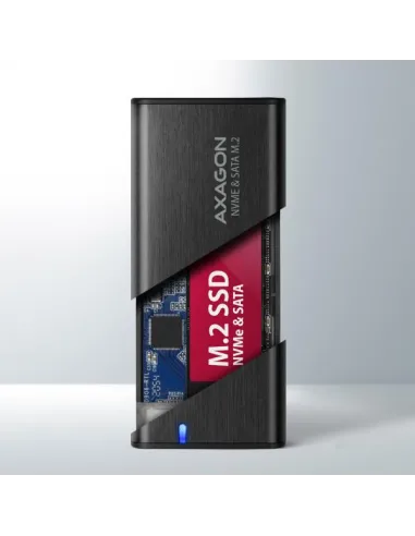AXAGON EEM2-SB2 USB-C 3.2 Gen 2, M.2 SSD Gehäuse - schwarz