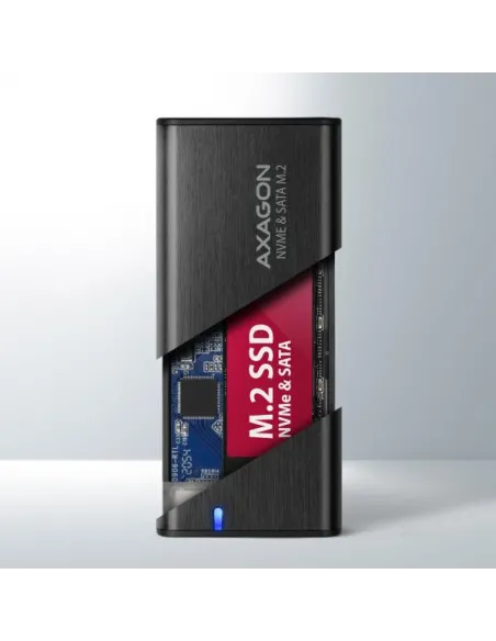 AXAGON EEM2-SB2 USB-C 3.2 Gen 2, M.2 SSD Gehäuse - schwarz