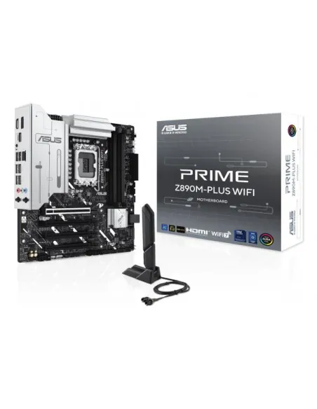 ASUS Prime Z890M Plus WiFi Mainboard, LGA 1851, Intel Z890, mATX, DDR5