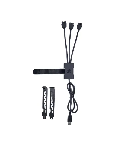 Lian Li PW-U2TPAB USB Hub - schwarz