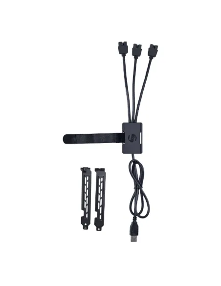 Lian Li PW-U2TPAB USB Hub - schwarz