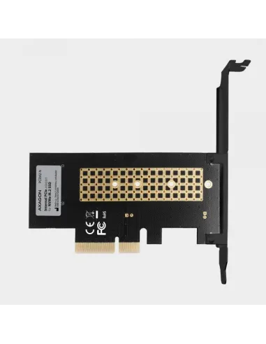 AXAGON PCEM2-N PCIe-3.0-x4-Adapter, 1x M.2-NVMe-SSD, bis 2280 - passive Kühlung