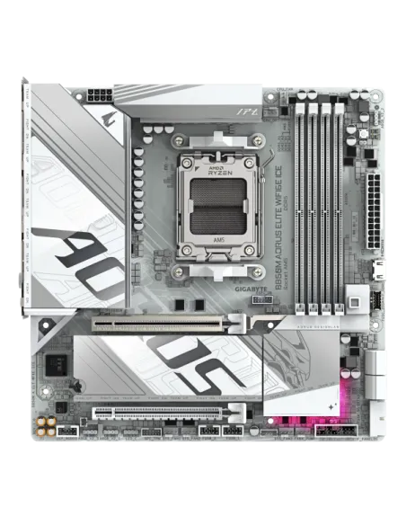 GIGABYTE B850M Aorus Elite WiFi6E ICE, AMD B850 Mainboard - Sockel AM5, DDR5