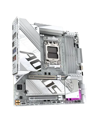 GIGABYTE B850M Aorus Elite WiFi6E ICE, AMD B850 Mainboard - Sockel AM5, DDR5