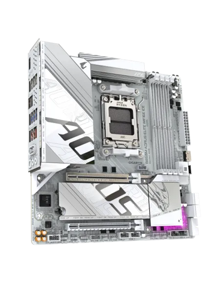 GIGABYTE B850M Aorus Elite WiFi6E ICE, AMD B850 Mainboard - Sockel AM5, DDR5