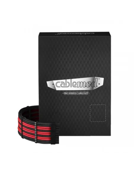 CableMod PRO ModMesh RT ASUS/Seasonic/Phanteks Cable Kits - schwarz/rot