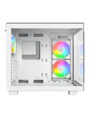 Montech KING 65 PRO PC-Gehäuse, Midi-Tower, ATX, ARGB, Tempered Glass -weiß