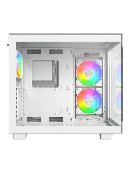 Montech KING 65 PRO PC-Gehäuse, Midi-Tower, ATX, ARGB, Tempered Glass -weiß