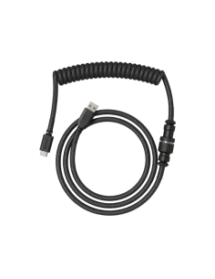 Glorious Coiled Cable Phantom Black, USB-C to USB-A, 1.37m - black 2