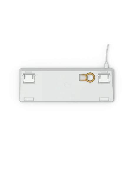 Glorious GMMK Compact White Ice Edition - Gateron Brown, US Layout