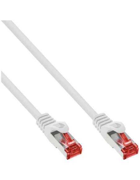 InLine Patchkabel Cat.6, S/FTP (PiMf), 250MHz, weiß - 5m