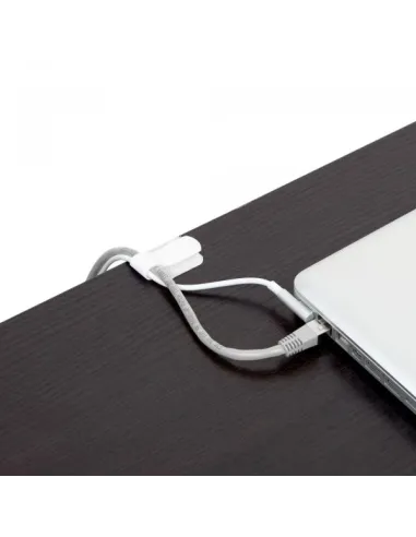 LABEL THE CABLE PRO Wall Klettkabelhalter 50er Set - weiß