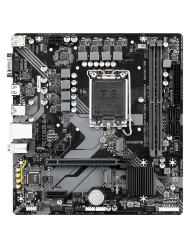 GIGABYTE B760M H DDR4, Intel B760 Mainboard, Sockel 1700, DDR4